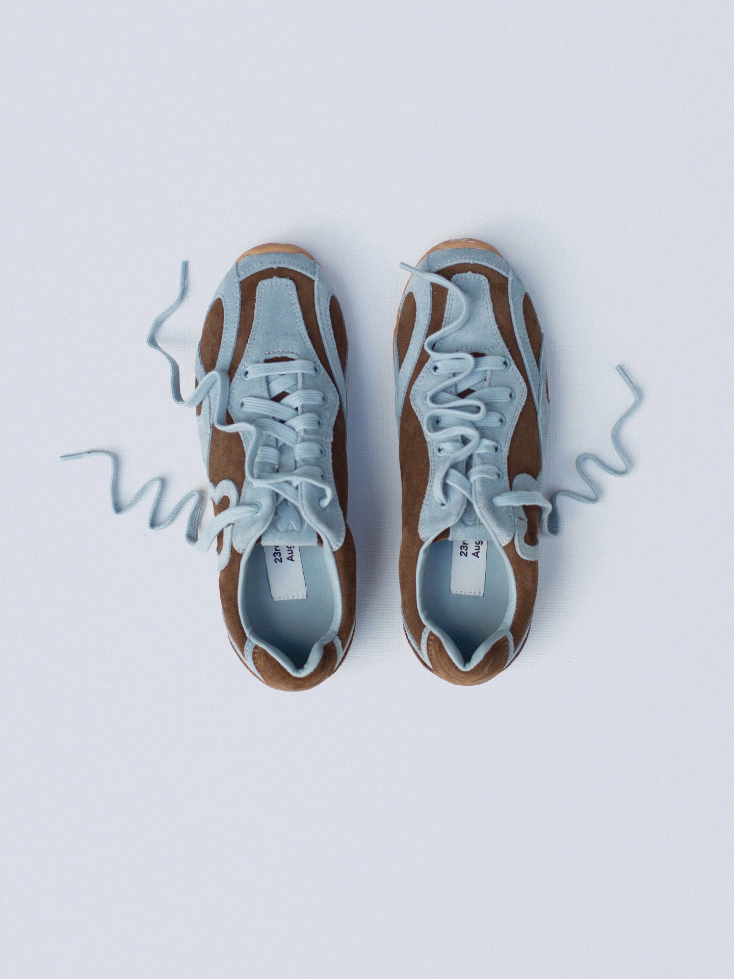 Object Suede Low-Top Sneakers Dusted Sky / Cocoa Gum