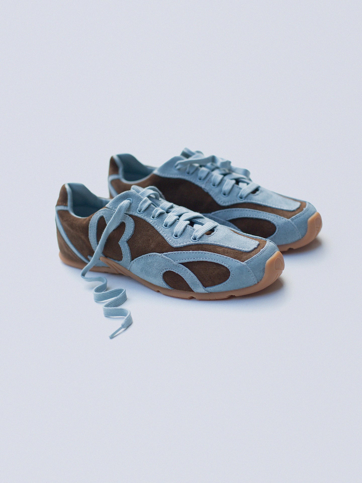 Object Suede Low-Top Sneakers Dusted Sky / Cocoa Gum