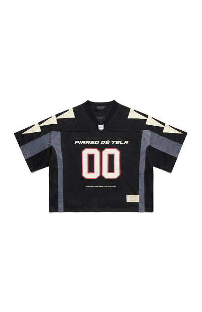 Black Sports Division Jersey