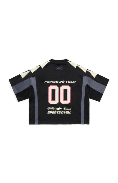 Black Sports Division Jersey