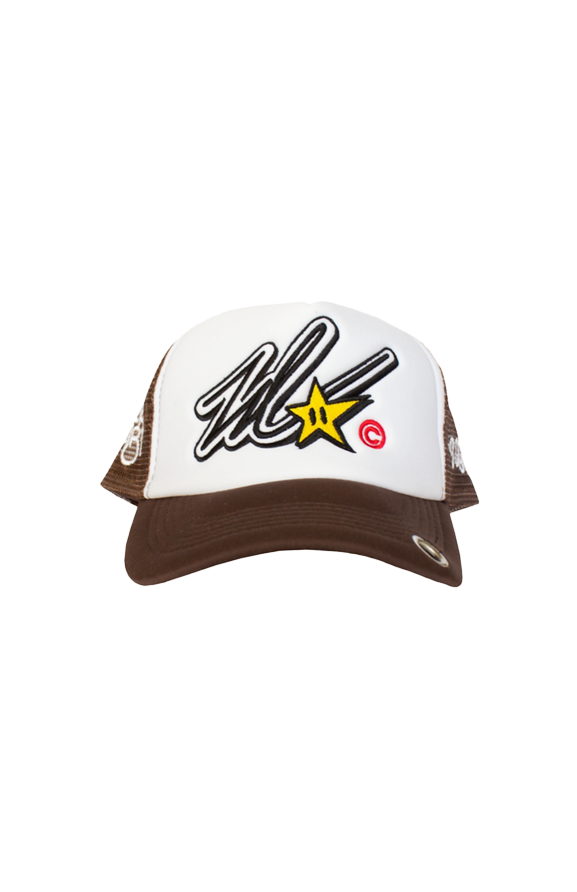 Signature Trucker Hat White