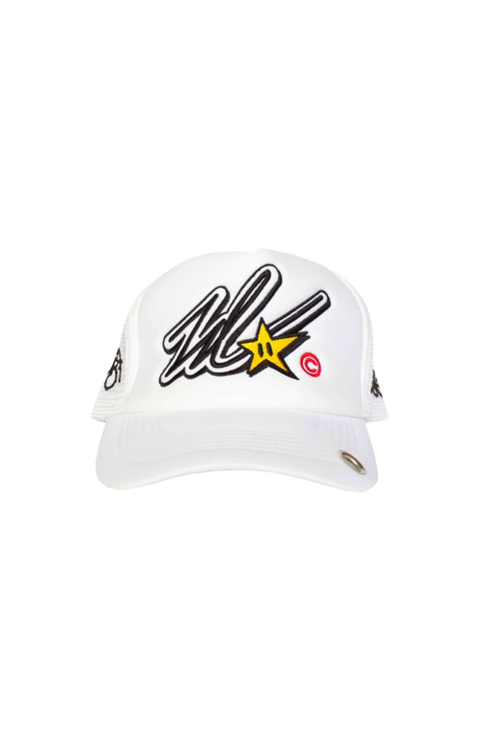 Signature Trucker Hat White