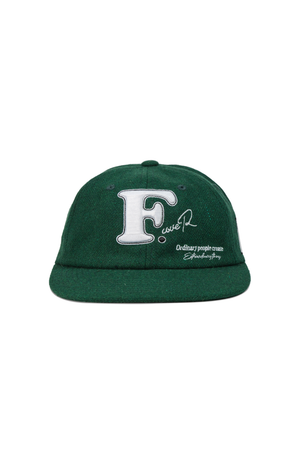 Wool Green Cap