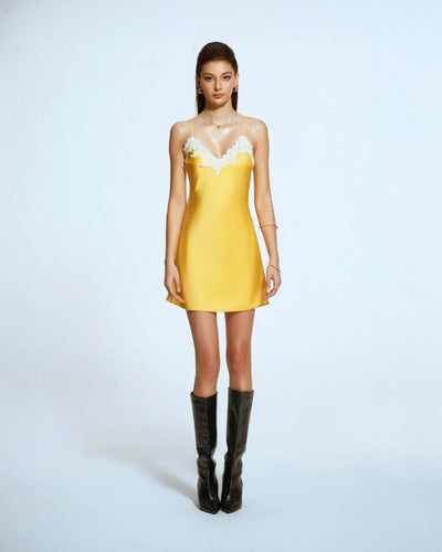 Elara Camisole Slip Dress Short