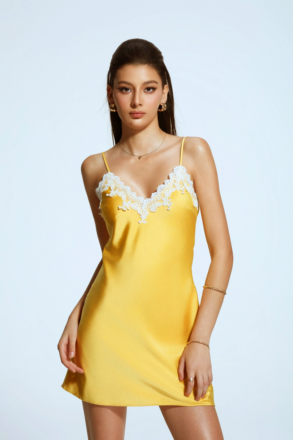 Elara Camisole Slip Dress Short