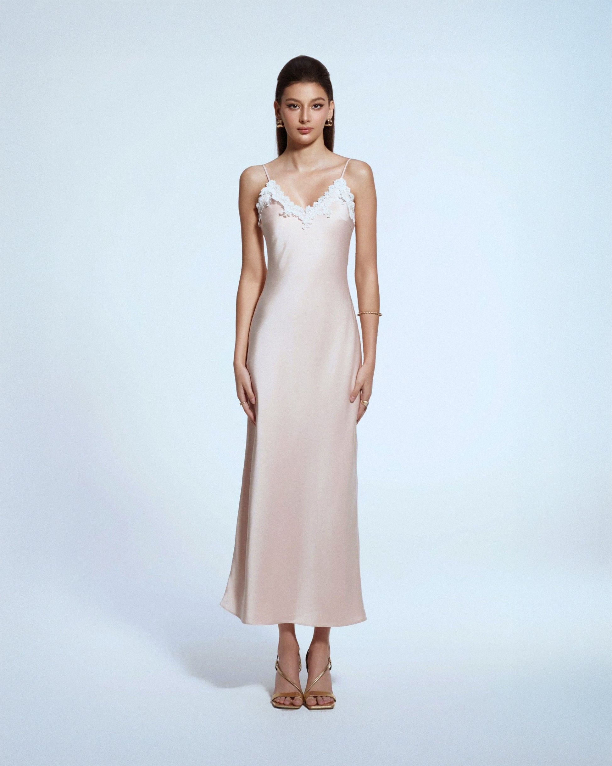 Seris Camisole Slip Dress Long