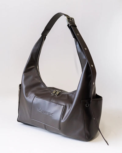 The Classic Ruby Espresso Brown Bag